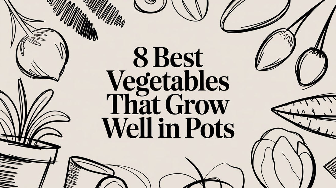 8 Best Vegetables That Grow Well in Pots