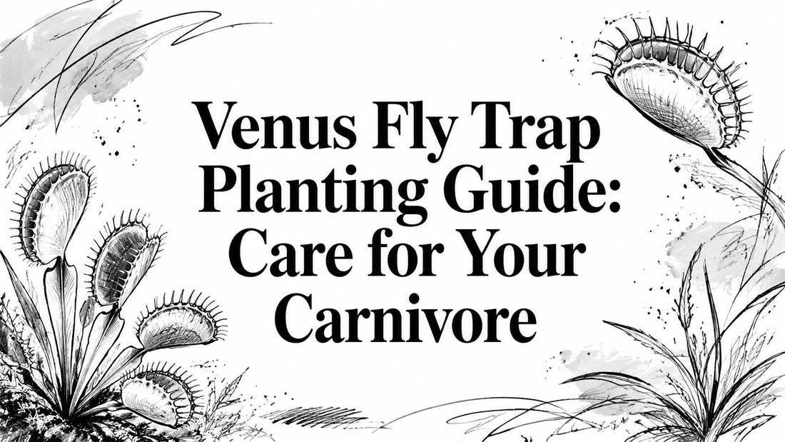Venus Fly Trap Planting Guide: Care for Your Carnivore