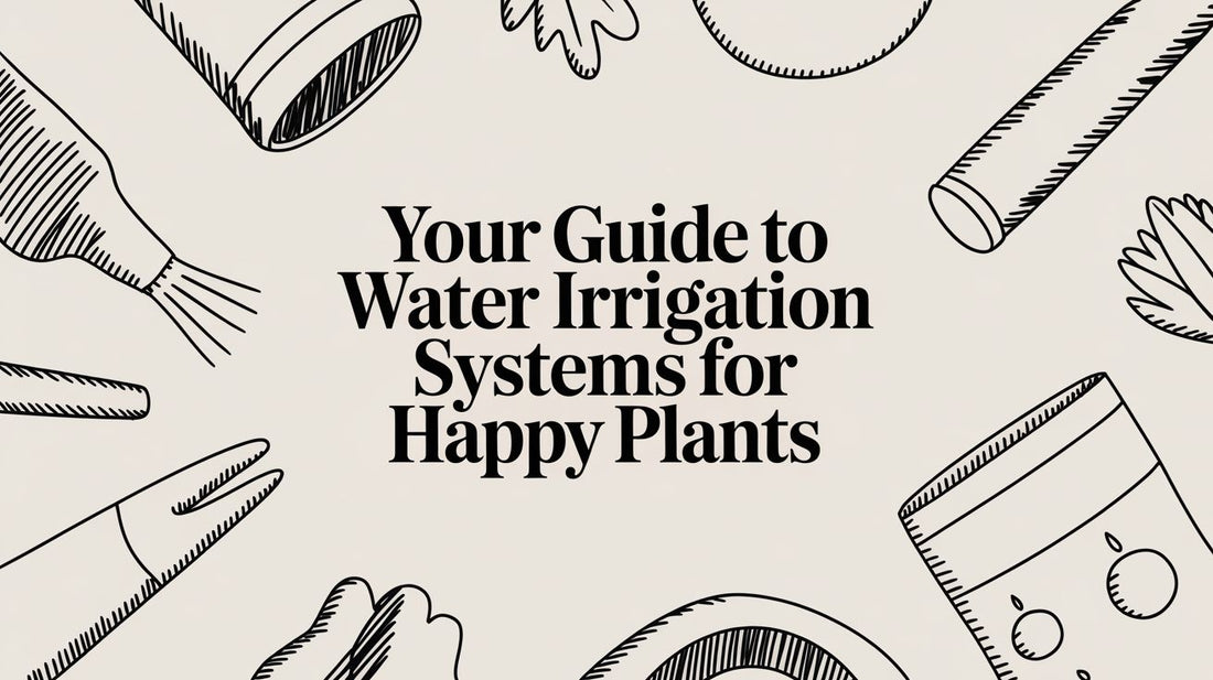 A Beginner's Guide to Water Irrigation Systems for Happy Plants