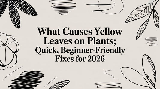 Why Are My Plant's Leaves Turning Yellow? A Beginner's Guide