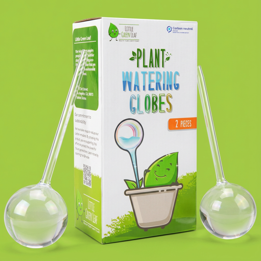 Little Green Leaf  Plant Watering Globes